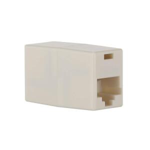 Commercial Electric In-Line Ethernet Cord Coupler, Almond (DAPCCA-E-1)