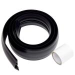 Commercial Electric 5 ft. PVC Floor Cord Protector in Black (A91-5K)