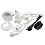 Commercial ElectricIn-Wall Power and Cable Kit, White (DIPWRW-K)