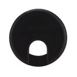 Commercial Electric 1-1/2 in. Furniture Hole Cover, Black (DAPFCB-150-1)