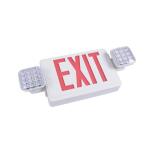 Commercial ElectricCombo 14-Watt Equivalent Integrated LED White Exit Sign and Emergency Light with Ni-Cad 9.6-Volt Battery (EECLEDRG120277)