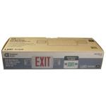 Commercial ElectricCombo 14-Watt Equivalent Integrated LED White Exit Sign and Emergency Light with Ni-Cad 9.6-Volt Battery (EECLEDRG120277)