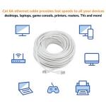 Commercial Electric CE 100 ft. Cat 6A UTP Patch Cable White (56100-WH-VN)