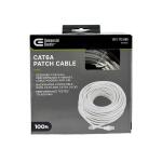 Commercial Electric CE 100 ft. Cat 6A UTP Patch Cable White (56100-WH-VN)