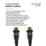 Commercial Electric15 ft. Gold Plated HDMI Cable Black (FS-PHC15-0001)