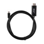 Commercial Electric 6 ft. USB C to HDMI Cable- Black (HD1425)