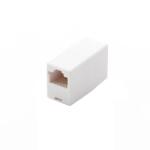 Commercial ElectricWhite Ethernet Cable Extender F/F Inline RJ45 Coupler Connector Modular (210 8C WH)