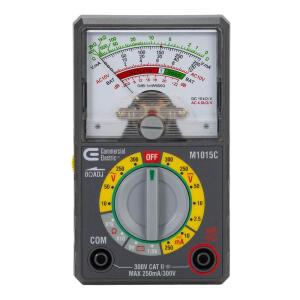 Commercial ElectricAnalog Multi-Meter (M1015C)