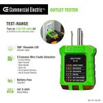 Commercial ElectricOutlet Tester (OT-113)