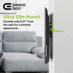 Commercial Electric Ultra Slim Fixed TV Wall Mount for 37 in. to 90 in. TVs (MB-51546)