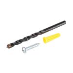 Commercial Electric Conical Anchor Kit (100 #10-#12 Anchors, 100 #10 Screws and 1/4 in. x 4 in. Masonry Drill Bit) (GAC-200K)