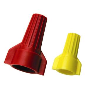 Commercial ElectricAssorted (Yellow and Red) Winged Wire Connectors (180-Pack) (EWA-180)