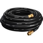 Continental Premium Commercial Grade Rubber Black Water Hose, 5/8 in. Dia x 50 ft. (20258074)