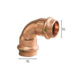 ViegaProPress 3/4 in. Press Copper 90° Elbow (77200)