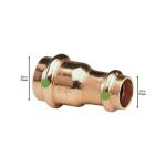 ViegaProPress 3/4 in. x 1/2 in. Press Copper Reducer (77270)