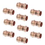 ViegaProPress 3/4 in. Press Copper Coupling No Stop 10-Pack (77475)