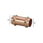 ViegaProPress 3/4 in. Press Copper Coupling No Stop 10-Pack (77475)