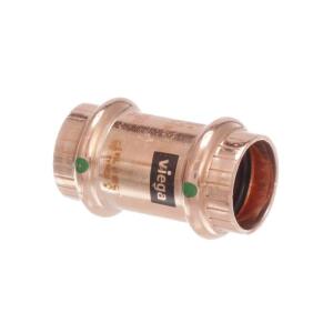 ViegaProPress 1 in. Press Copper Coupling No Stop (77495)