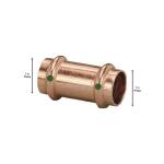 ViegaProPress 1 in. Press Copper Coupling No Stop (77495)