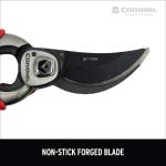 Corona ProCUT Bypass Hand Pruner with 1 in. Cut Capacity, High Carbon Steel Blade, and Full Steel Core Handles (BP 7200CCH)