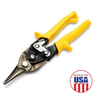 Crescent Wiss 9-3/4 in. Compound Action Straight, Left, and Right Cut Aviation Snips (M3R)