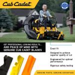 Cub CadetOriginal Equipment High Lift Blade Set for Select 50 in. Riding Lawn Mowers (490-110-C155)