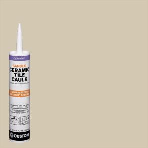 Custom Building ProductsPolyblend #382 Bone 10.5 oz. Sanded Ceramic Tile Caulk (PC38210S)