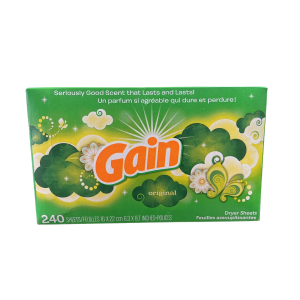 Gain 240ct Dryer Sheets Original