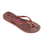 Havaianas Women's Slim Animals Flip Flop Sandals Crocus Rose/Golden Blush 36