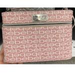 Bebe Cosmetic Bags Pink Coral Size L