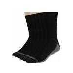 Fruit of the Loom Men Socks 12-16 6 Pairs Black