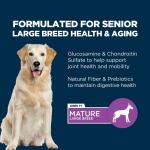 Authority® Everyday Health Large Breed Senior 7+ Dry Dog Food - Chicken & Rice 34lb