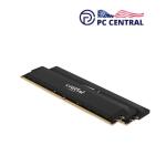 Crucial 32GB Pro Overclocking DDR5 6000 MHz UDIMM Memory Kit (2 x 16GB)