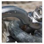 Everbilt 3/8 in. Galvanized Anchor Shackle