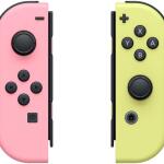 Nintendo - Joy-Con (L/R) Wireless Controllers - Pastel Pink/Pastel Yellow