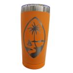 Aquaflask Stainless Steel Coffee Cup 20oz Orange