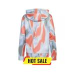 Adidas Big Boys Long Sleeve Heat Map Printed Hoodie / Size M