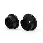 Everbilt 1-5/16 in. Heavy-Duty Matte Black Closet Pole Sockets (2-Pack) (EH-WSTHDUS-543)