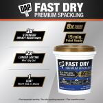 DAPFast Dry 32 oz. Spackling Paste (18441)