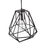 Globe ElectricDawson 1-Light Dark Bronze Plug-In or Hardwire Pendant Lighting with 15 ft. Cord(61107)