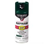 Rust-Oleum Stops Rust - 12 oz. Custom Spray 5-in-1 Gloss Dark Hunter Green Spray Paint