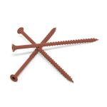 DECKMATE#9 x 3-1/2 in. Red Torx Flat-Head Wood Deck Screw (5 lbs. / 280-Piece) (115974)