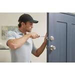 Defiant Brandywine Stainless Steel Keyed Entry Door Knob (32T8600B)