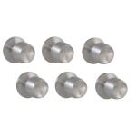 Defiant Brandywine Stainless Steel Passage Hall and Closet Door Knob Contractor Pack (6-Piece) (32T8630BD6)