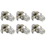 DefiantBrandywine Stainless Steel Passage Hall and Closet Door Knob Contractor Pack (6-Piece) (32T8630BD6)