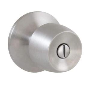 DefiantBrandywine Stainless Steel Bed/Bath Door Knob (32T8610B)