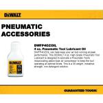 DEWALT 4 oz. Pneumatic Tool Lubricant Oil (DWFP4OZOIL)