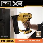 DEWALT 20V MAX XR Lithium-Ion Electric Cordless 18-Gauge Brad Nailer (Tool Only) (DCN680B)