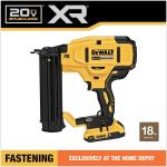 DEWALT 20V MAX XR Lithium-Ion 18-Gauge Electric Cordless Brad Nailer Kit (DCN680D1)