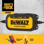 DEWALT Professional 2 Amp Automotive Battery Charger and Maintainer (DXAEC2)